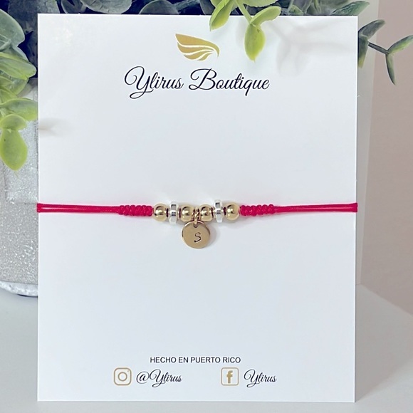 ✨Adjustable Homemade bracelet personalized letters ✨ - Picture 6 of 7